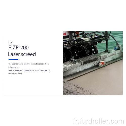 Machine de mise à niveau laser concrète de 2,5 m (FJZP-200)